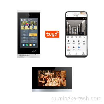 TCP/IP Android Tuya MultiApartment Intercom Video Door Thone